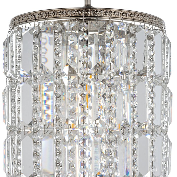 Хрустальная люстра Stella Nickel Stella E 1.5.20.102 N (хрусталь, цвет прозрачный) - купить Подвесные люстры по цене 27255