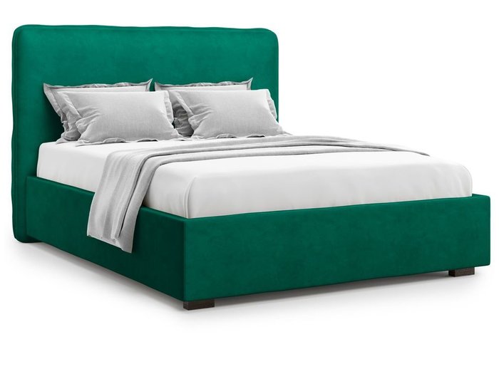 Кровать Brachano 140х200 зеленого цвета - купить Кровати для спальни по цене 33000.0