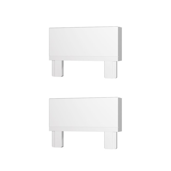 Торцевая заглушка SKYFLAT (2 шт) ST-Luce Белый SKYFLAT Торцевая заглушка SKYFLAT (2 шт) ST-Luce Белый SKYFLAT