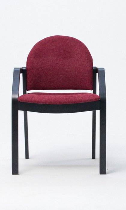 Стул Джуно 2.0 красно-черного цвета - лучшие Обеденные стулья в INMYROOM
