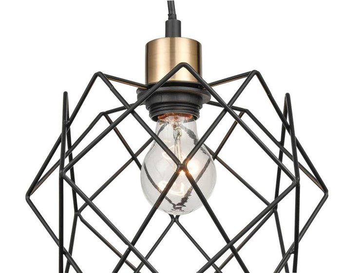 Подвесной светильник Scheletro черного цвета - лучшие Подвесные светильники в INMYROOM