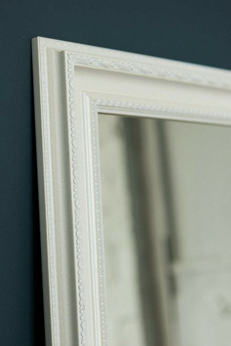 Напольное зеркало Tariquet белого цвета - лучшие Напольные зеркала в INMYROOM