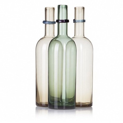 Ваза Dom Deco Colour Bottle - лучшие Вазы в INMYROOM Ваза Dom Deco Colour Bottle - лучшие Вазы в INMYROOM