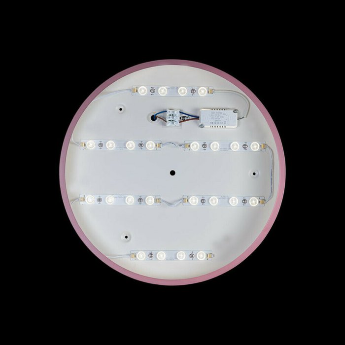 Потолочный светодиодный светильник Loft IT Axel 10002/24 pink - лучшие Потолочные светильники в INMYROOM