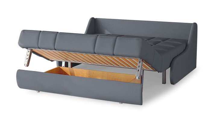 Диван-кровать Ван серого цвета - лучшие Прямые диваны в INMYROOM