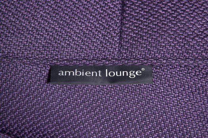 Бин бэг Ambient Lounge Conversion Lounger - Aubergine Dream (фиолетовый) - лучшие Бескаркасная мебель в INMYROOM