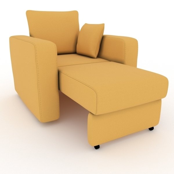 Кресло-кровать Liverpool желтого цвета - купить Интерьерные кресла по цене 9700.0
