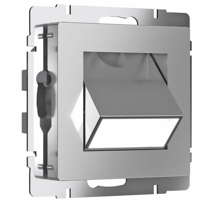 Встраиваемая LED подсветка Turn серебряный W1154706 Встраиваемые механизмы серебряные Встраиваемая LED подсветка Turn серебряный W1154706 Встраиваемые механизмы серебряные