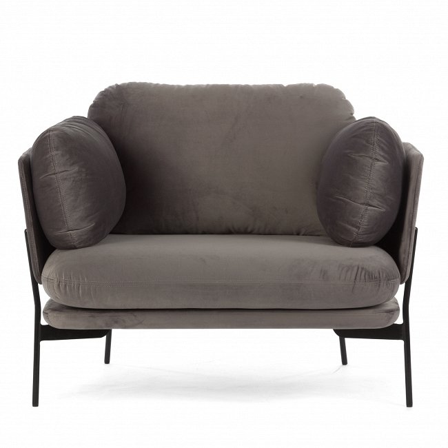Кресло Sussex темно-серого цвета - лучшие Интерьерные кресла в INMYROOM