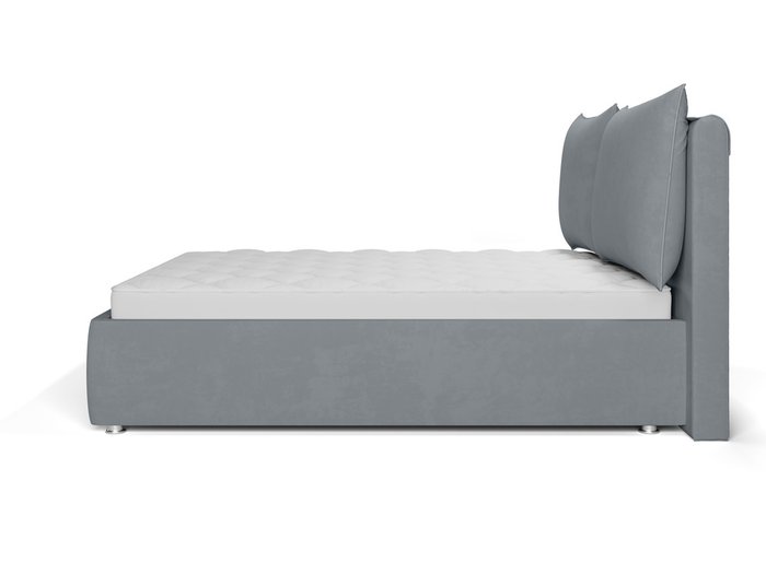 Кровать Адель 180х200 графитового цвета с подъемным механизмом - лучшие Кровати для спальни в INMYROOM