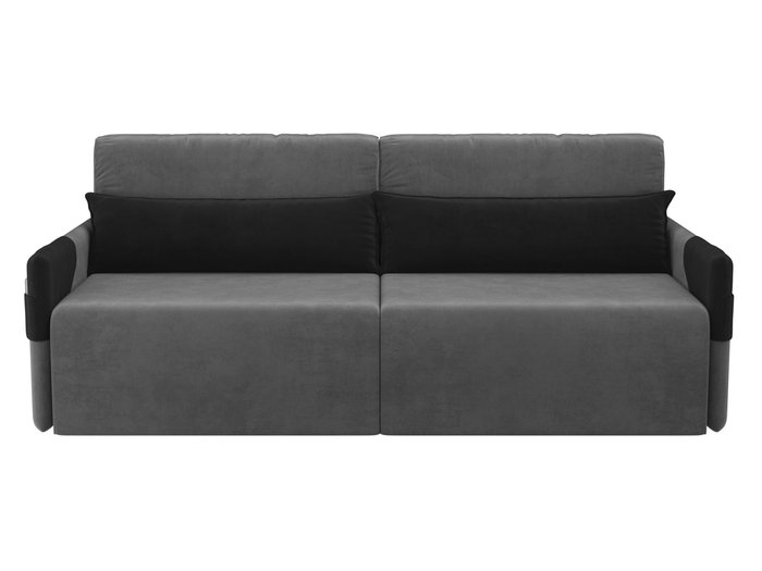Прямой диван-кровать Армада серого цвета - купить Прямые диваны по цене 34190.0