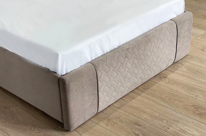 Кровать Хлоя 120х200 цвета латте - лучшие Кровати для спальни в INMYROOM