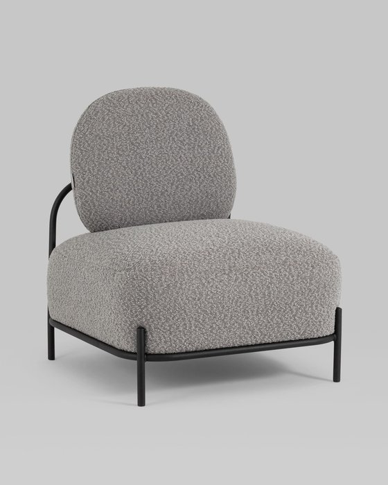 Кресло Стоун серого цвета - купить Интерьерные кресла по цене 29990.0