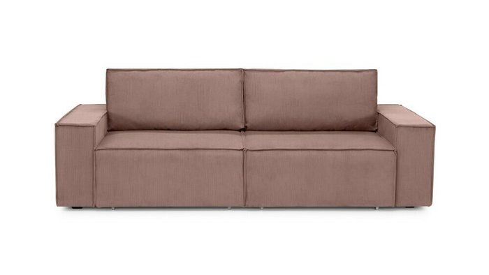 Диван-кровать Софт 2 коричневого цвета - купить Прямые диваны по цене 61600.0