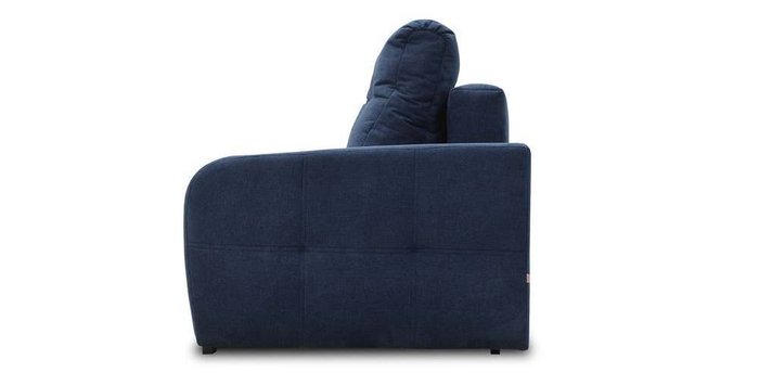 Прямой диван-кровать Вестон 2 синего цвета - купить Прямые диваны по цене 42400.0