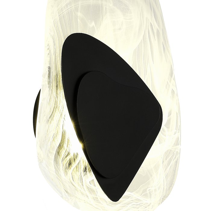 Светильник настенный ST-Luce Черный/Дымчатый LED 1*7W 4000K - лучшие Бра и настенные светильники в INMYROOM