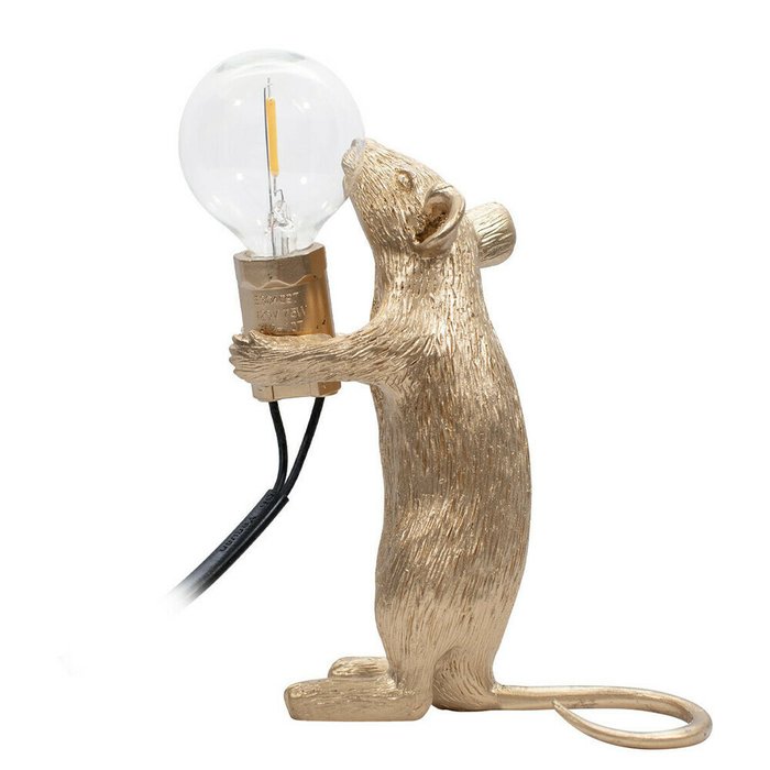 Лампа настольная Loft It Mouse 10313 Gold - лучшие Настольные лампы в INMYROOM
