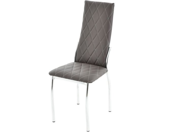 Обеденный стул Бакарди серо-коричневого цвета - купить Обеденные стулья по цене 5278.0