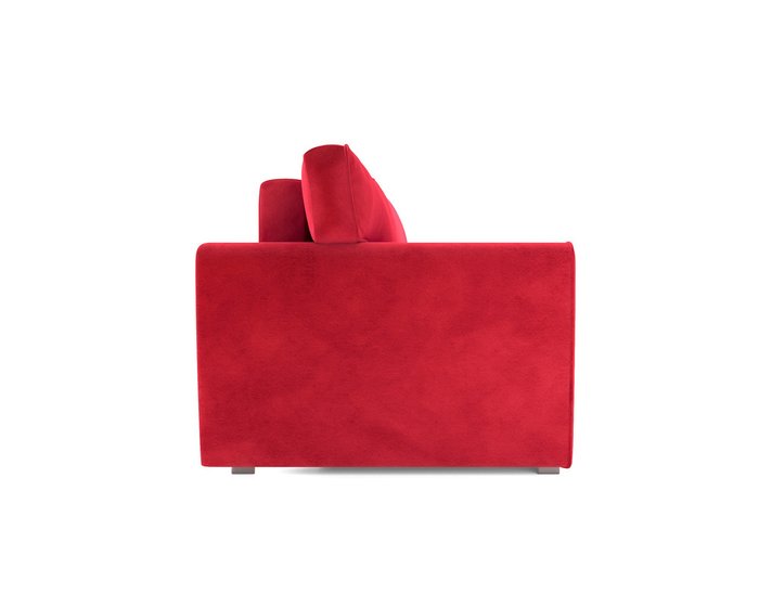 Прямой диван-кровать Оскар красного цвета - лучшие Прямые диваны в INMYROOM
