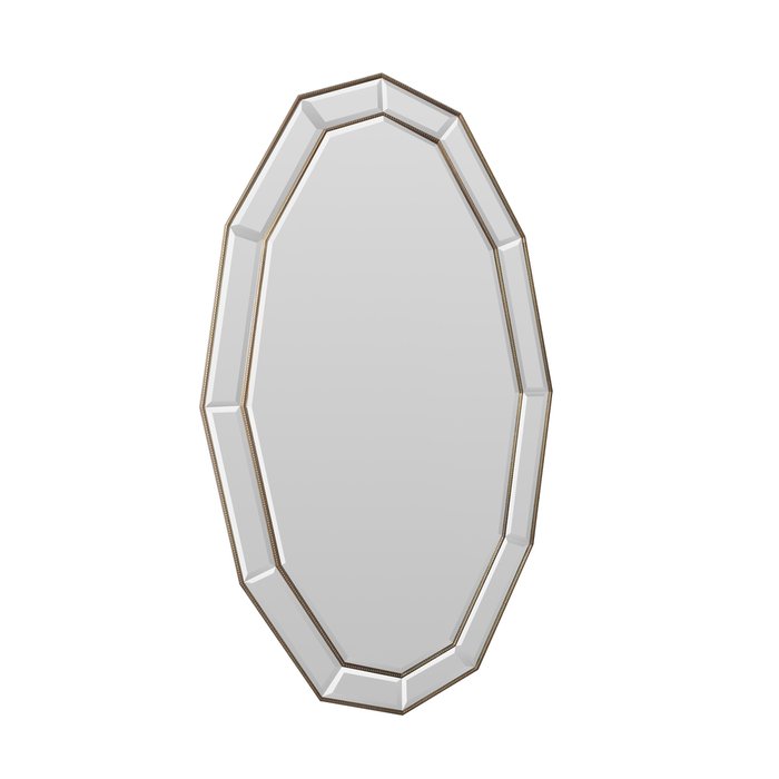 Настенное зеркало Aiza 70х120 серебряного цвета