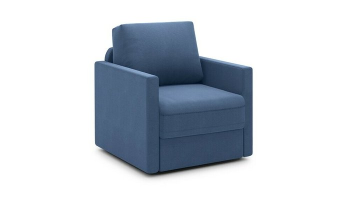Кресло Стелф S синего цвета - купить Интерьерные кресла по цене 21400.0