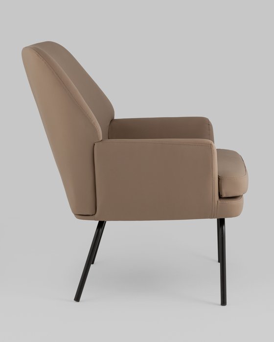 Кресло Харви цвета капучино - лучшие Интерьерные кресла в INMYROOM