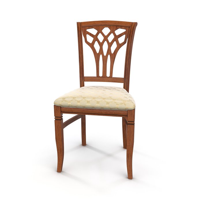 Стул деревянный для дома Бруно бежевого цвета - лучшие Обеденные стулья в INMYROOM