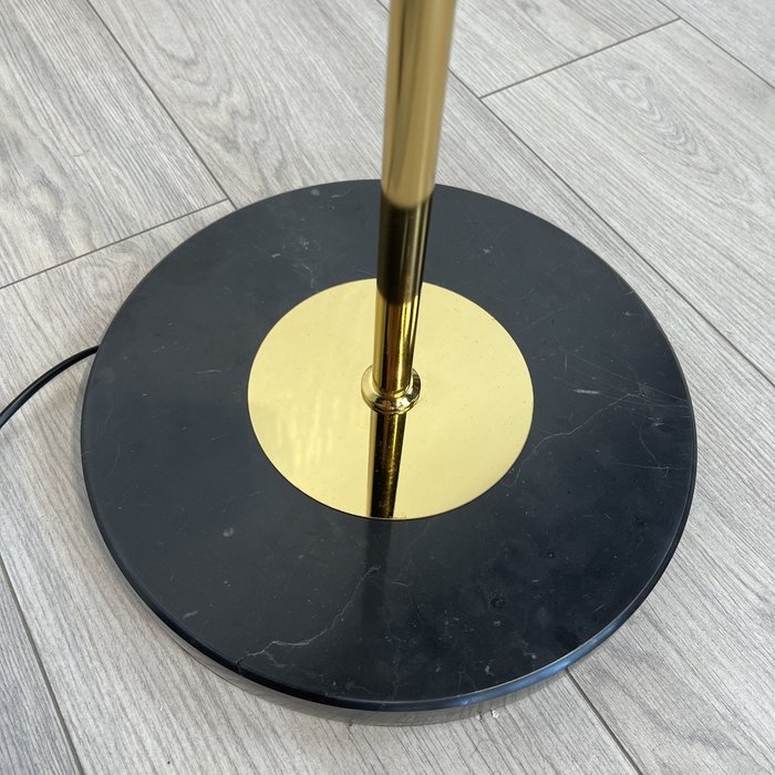 Торшер RH 1920S Odeon Clear Glass Floor Lamp GOLD - лучшие Торшеры в INMYROOM