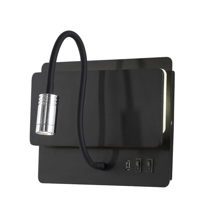 Бра DUO AP9W LED BL (металл) - купить Бра и настенные светильники по цене 11500 Бра DUO AP9W LED BL (металл) - купить Бра и настенные светильники по цене 11500