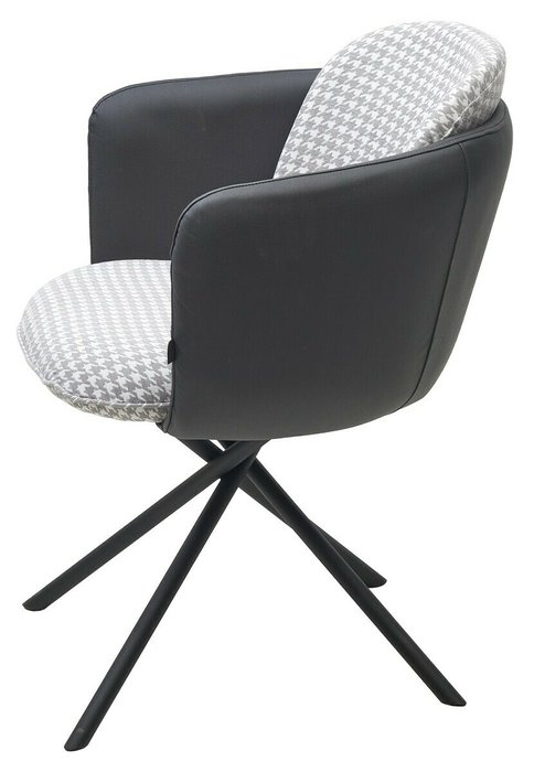 Стул Лилу Данс вращающийся темно-серого цвета - купить Обеденные стулья по цене 21000.0