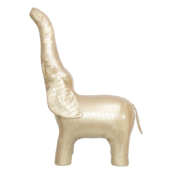 Пуф Слон 1 золотистого цвета - купить Пуфы по цене 8780.0