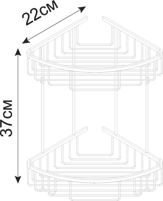 Полка Hotel - лучшие Полки для ванной в INMYROOM