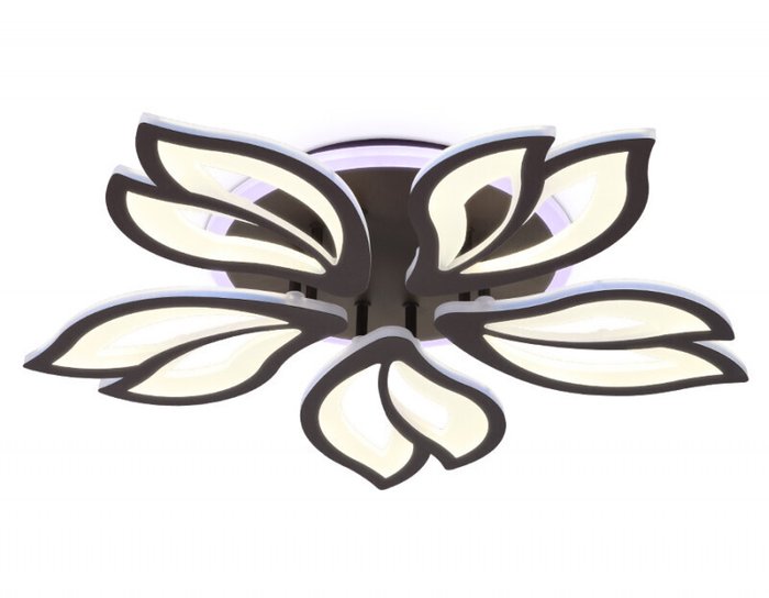 Потолочная люстра ACRYLICA FA544 (акрил, цвет коричневый) - купить Потолочные люстры по цене 7560