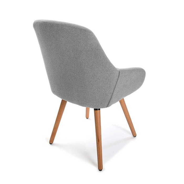 Кресло Lerwick серого цвета - лучшие Интерьерные кресла в INMYROOM
