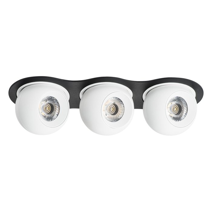 Светильник INTERO LED 9W*3 850LM*3 24G ЧЕРНЫЙ/БЕЛЫЙ 4000K (217637+217064+217064+217064) Светильник INTERO LED 9W*3 850LM*3 24G ЧЕРНЫЙ/БЕЛЫЙ 4000K (217637+217064+217064+217064)
