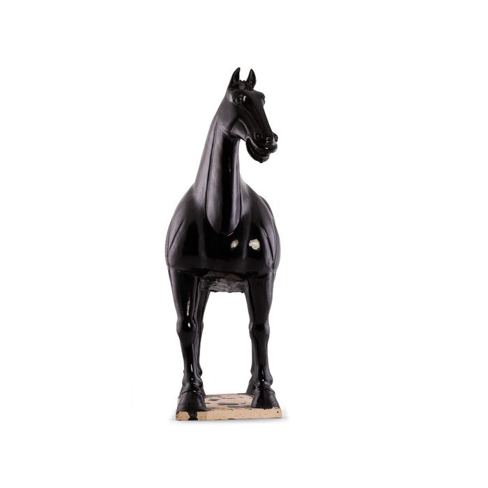 Статуэтка конь Gezellig большой черного цвета - купить Фигуры и статуэтки по цене 42815.0