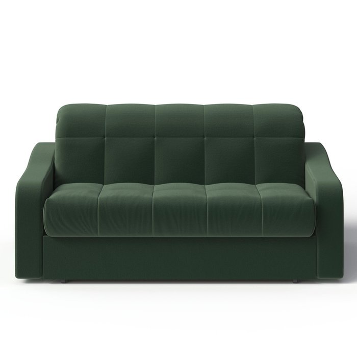 Диван-кровать Муррен 120 темно-зеленого цвета - купить Прямые диваны по цене 38990.0