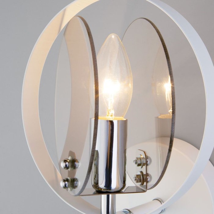 Настенный бра Gallo белого цвета в стиле лофт  - лучшие Бра и настенные светильники в INMYROOM