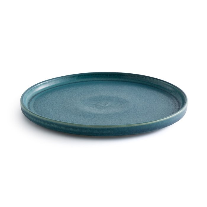 Комплект из четырех тарелок Dorna синего цвета