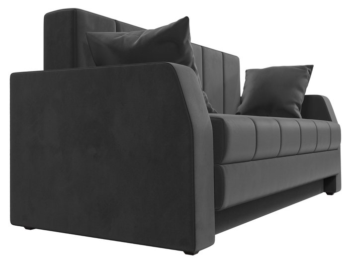 Прямой диван-кровать Малютка серого цвета - лучшие Прямые диваны в INMYROOM