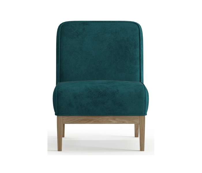 Кресло из велюра Арагорн темно-зеленого цвета - купить Интерьерные кресла по цене 16490.0