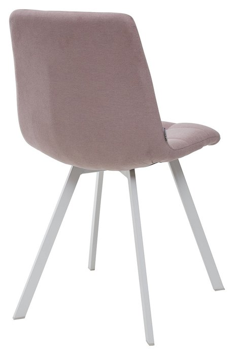 Стул Chilli Square лилового цвета с белыми ножками - купить Обеденные стулья по цене 4185.0