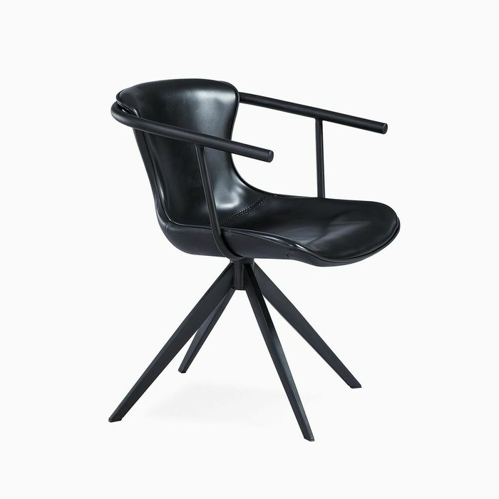 Стул Витербо черного цвета - купить Обеденные стулья по цене 22900.0
