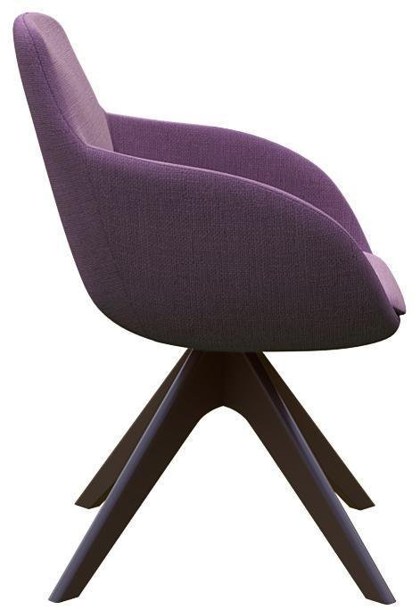 Кресло Арель мини Глазго сиреневого цвета - лучшие Обеденные стулья в INMYROOM