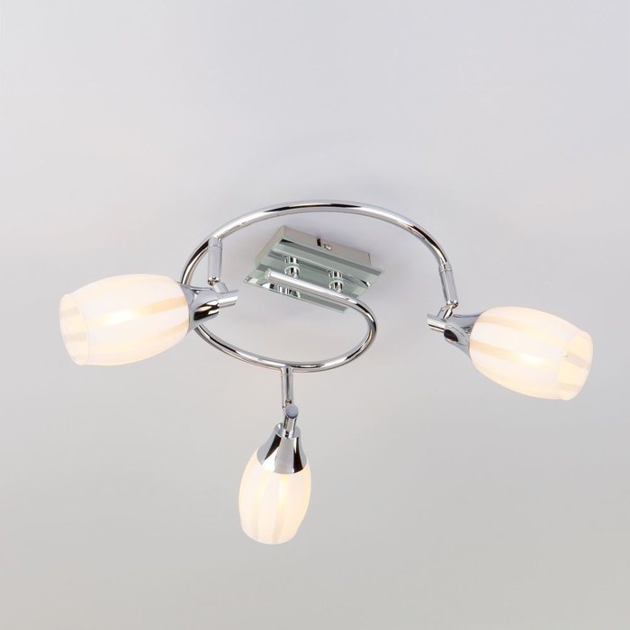 Светильник потолочный с поворотными плафонами 20130/3 хром