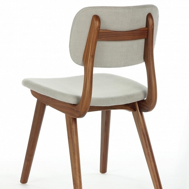 Стул Civil серого цвета - купить Обеденные стулья по цене 26883.0