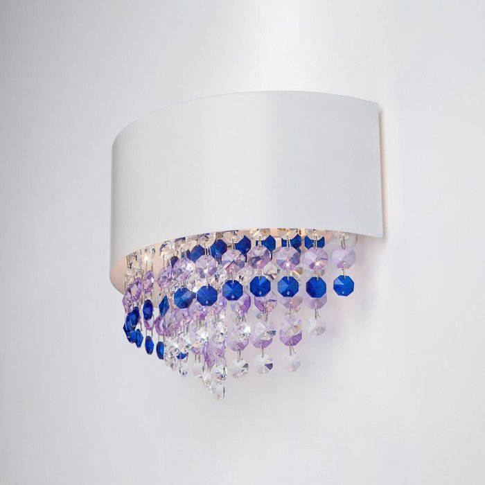 Настенный светильник Elisa Strotskis с хрустальными подвесками  - лучшие Бра и настенные светильники в INMYROOM