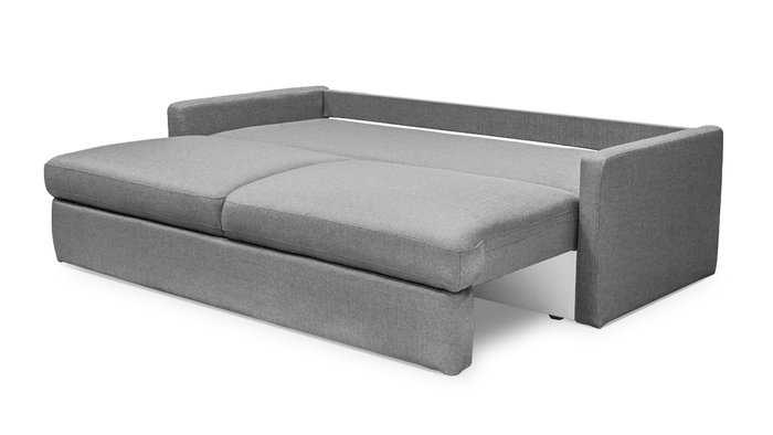 Диван-кровать Стелф ЭКО серого цвета - лучшие Прямые диваны в INMYROOM