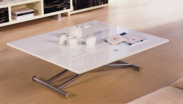 Раскладной журнально-обеденный стол с регулируемой высотой  - лучшие Обеденные столы в INMYROOM