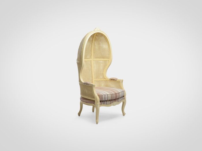 Кресло-купол «Парабола» со спинкой из ротанга - лучшие Интерьерные кресла в INMYROOM